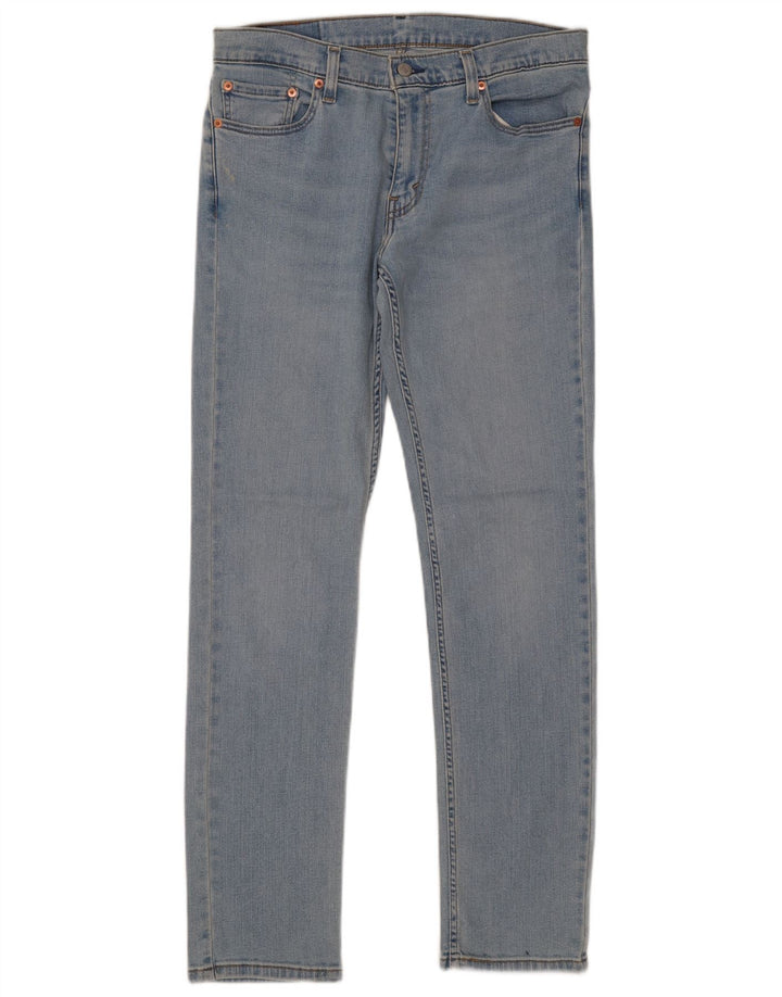 Damskie jeansy LEVI'S 511 Slim W32 L32 Niebieska bawełna