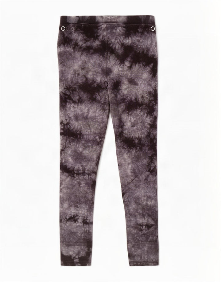 Legginsy damskie Converse UK 14 Medium Black Tie Dye