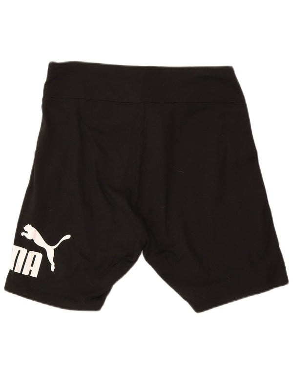 Damskie spodenki sportowe Puma Graphic UK 14, duże, czarne, bawełniane
