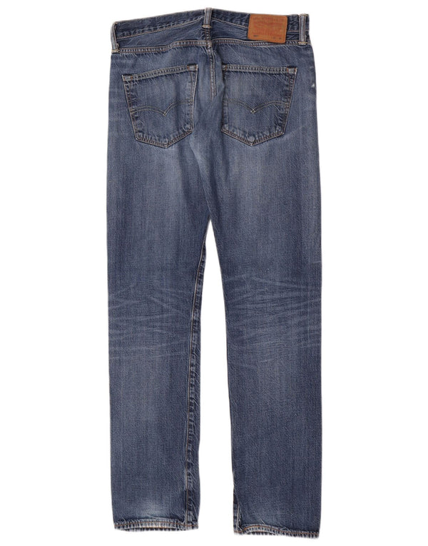 Męskie dżinsy Levi's 501 Straight W31 L34 Niebieskie