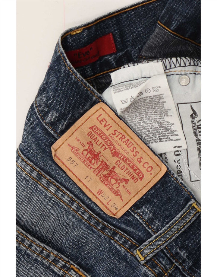 Damskie spodenki jeansowe Levi's 557 W32, duże, niebieskie, bawełniane
