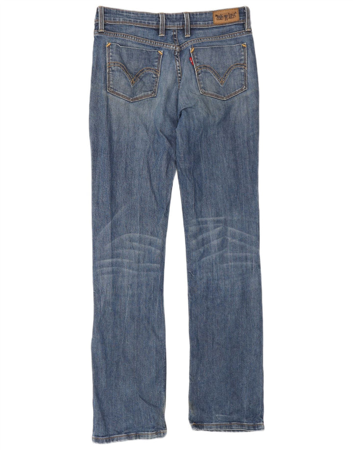 Męskie jeansy Levi's 627 Straight W30 L32 Niebieskie bawełniane