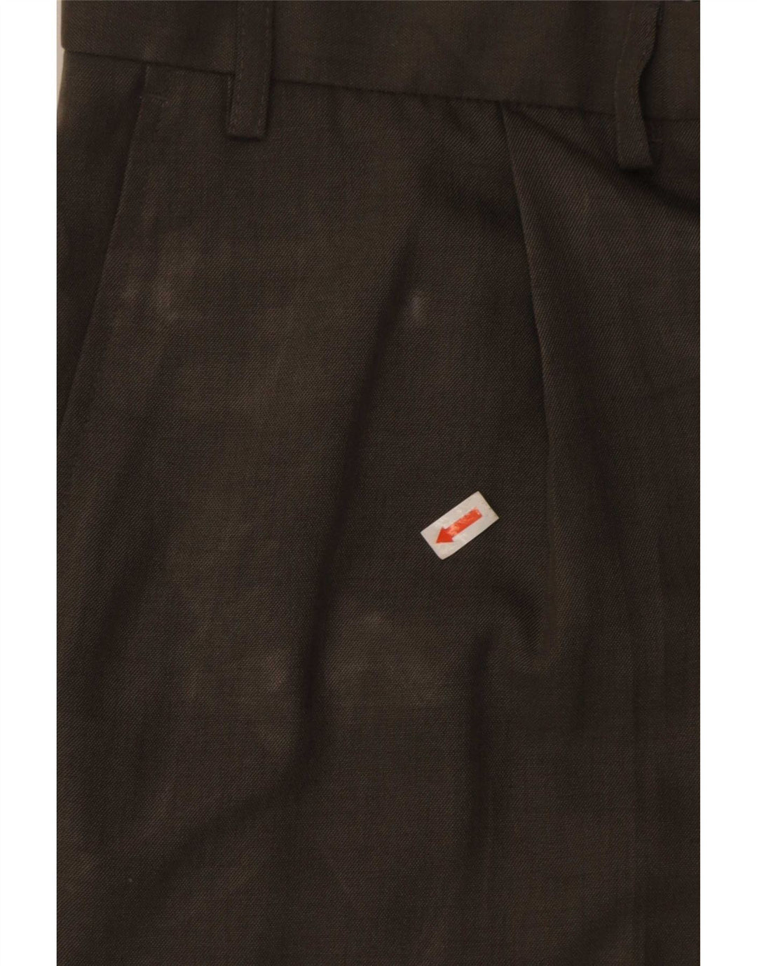 Marks & Spencer Męskie spodnie garniturowe W40 L31 Khaki Poliester