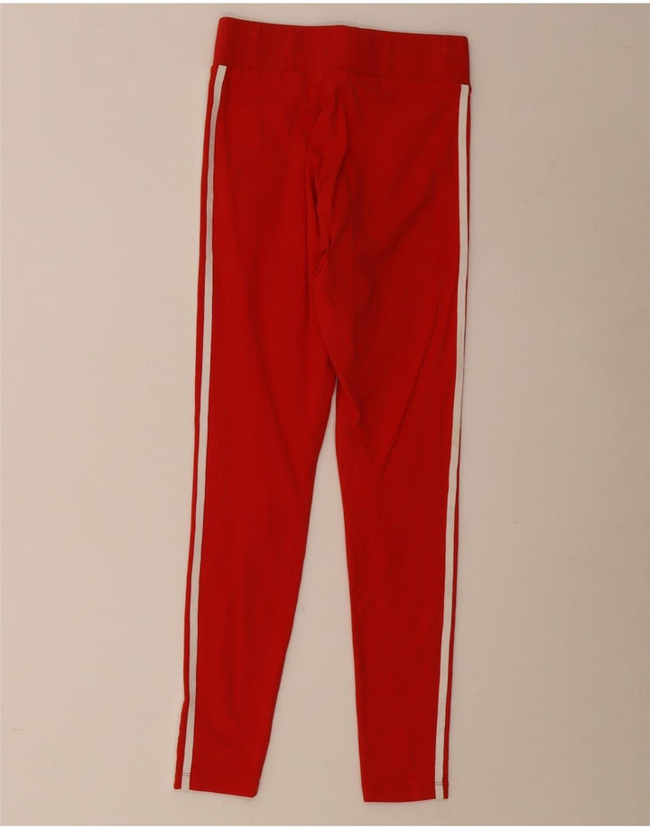 Legginsy Damskie Adidas UK 10 Małe Czerwone Bawełniane