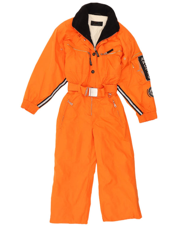 Damski kombinezon narciarski Bogner Graphic UK 12 w kolorze średniej pomarańczy