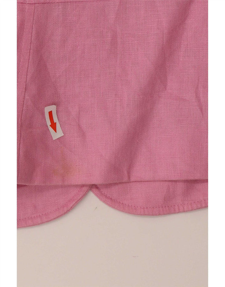 Damska marynarka Chaps z 4 guzikami i 3/4 rękawami, UK 18 XL, różowa pościel