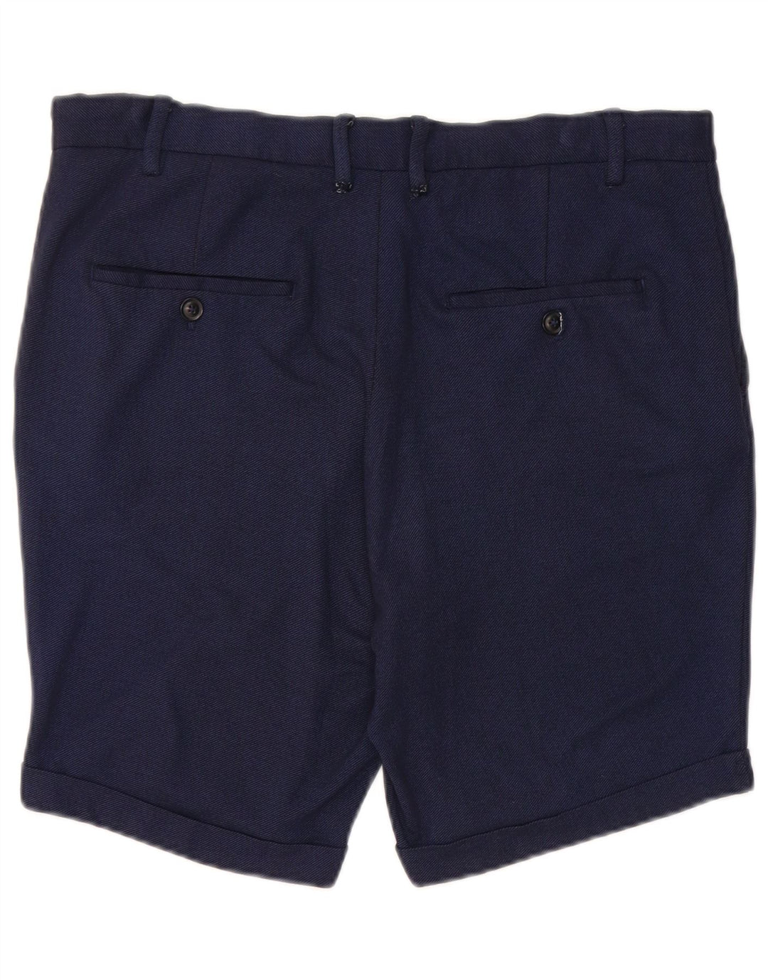 Męskie spodenki Chino Zara EU 42 Large W32 Granatowa wiskoza