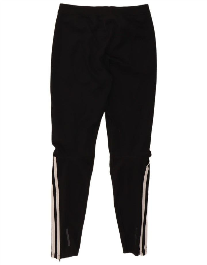 Damskie spodnie dresowe Adidas Climalite UK 12, średni czarny poliester