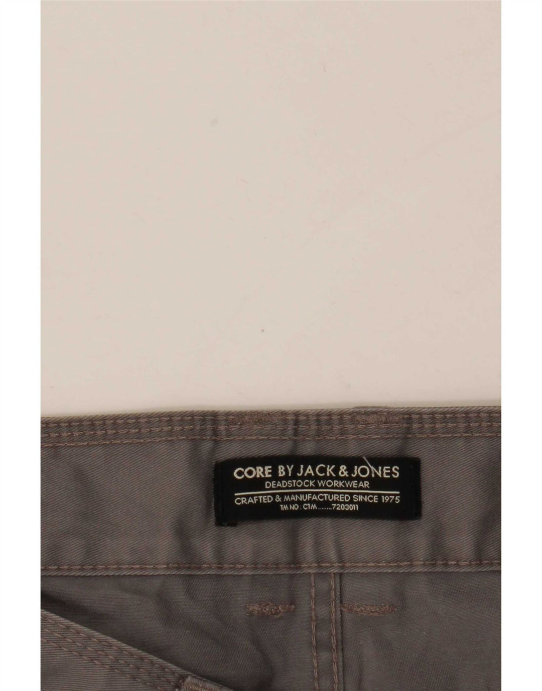 Męskie spodenki codzienne Jack & Jones W34, duże, szare