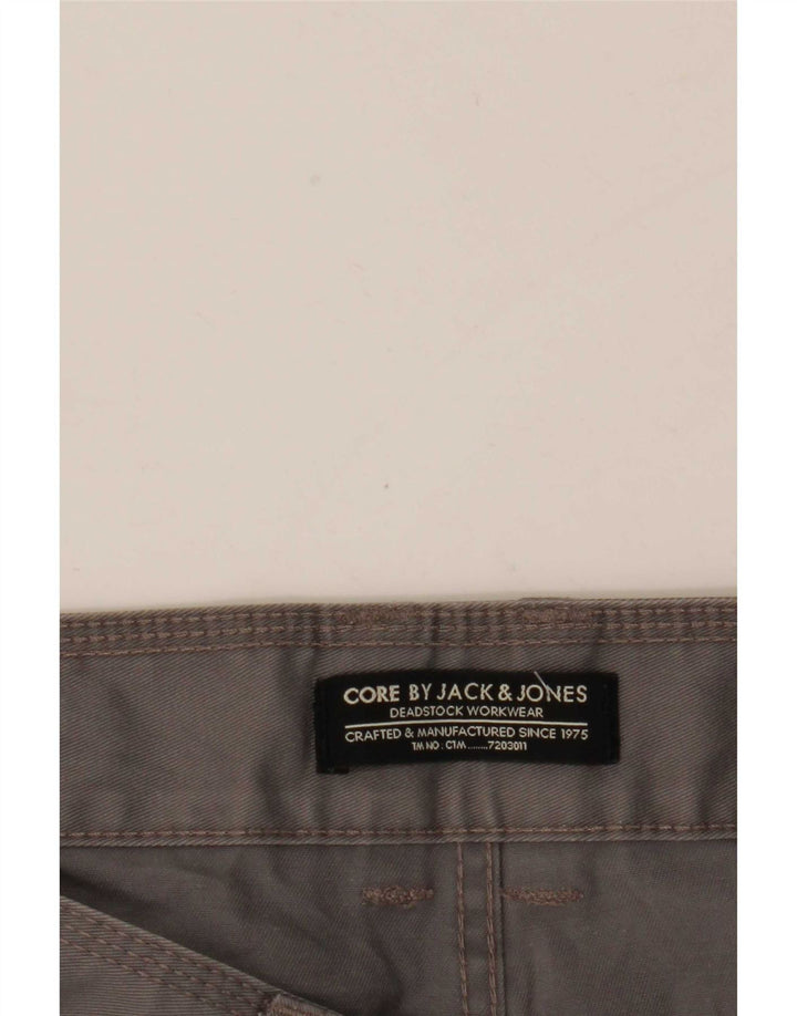 Męskie spodenki codzienne Jack & Jones W34, duże, szare