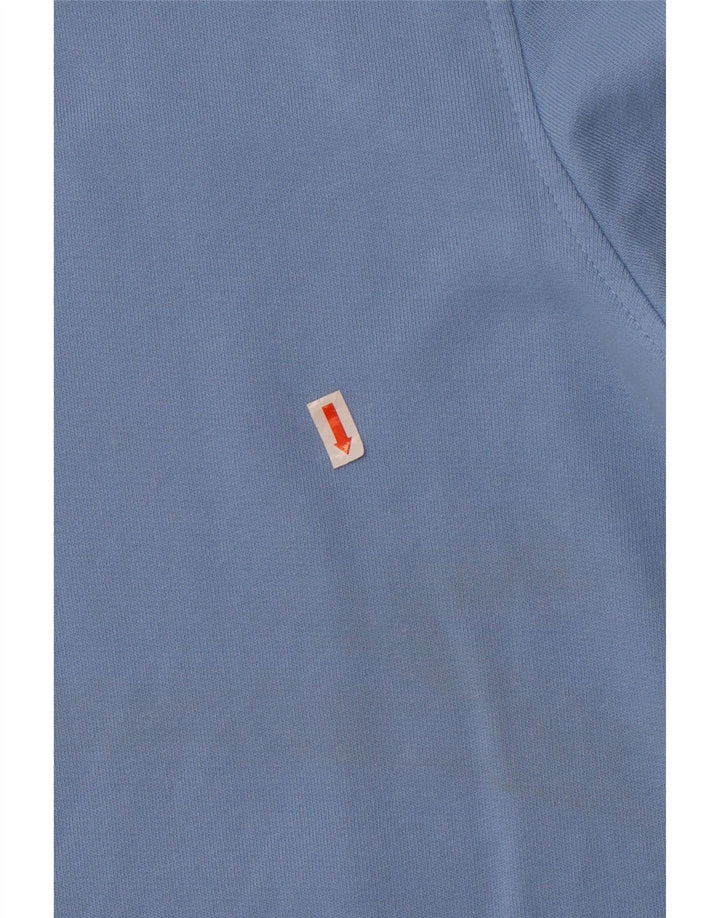 Damska bluza oversize Vineyard Vines z zamkiem błyskawicznym, UK 10, mała niebieska