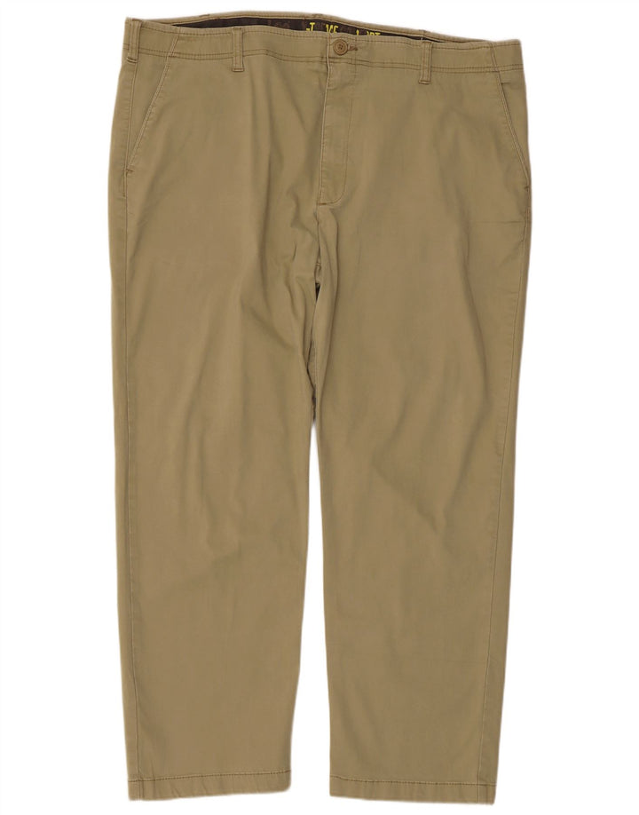 Męskie spodnie typu chino X-treme Comfort LEE W44 L30, bawełna khaki