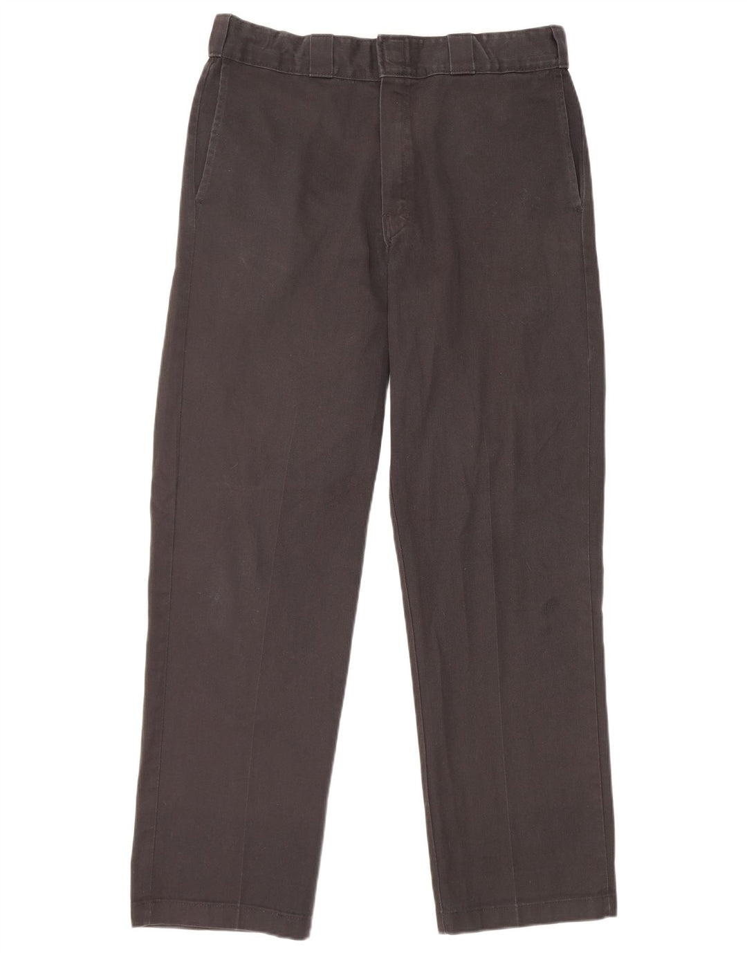 Męskie proste spodnie chino Dickies W34 L32 Czarny poliester