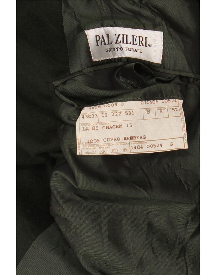 Męska marynarka zapinana na 3 guziki Pal Zileri IT 52 XL w kolorze zielonym