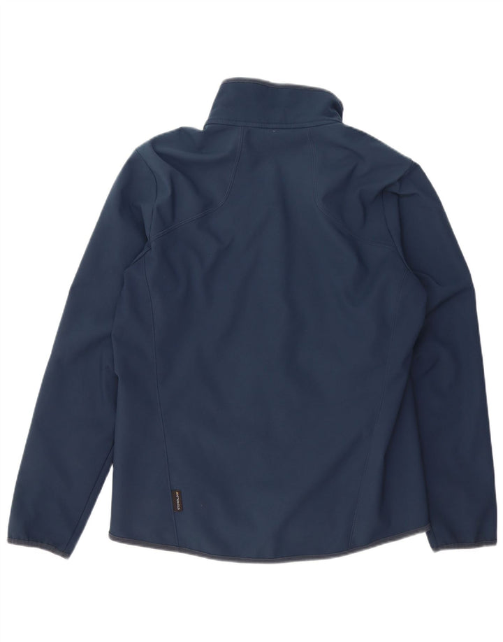 Męska kurtka dresowa JACK WOLFSKIN UK 36/38, mała, granatowa, poliester