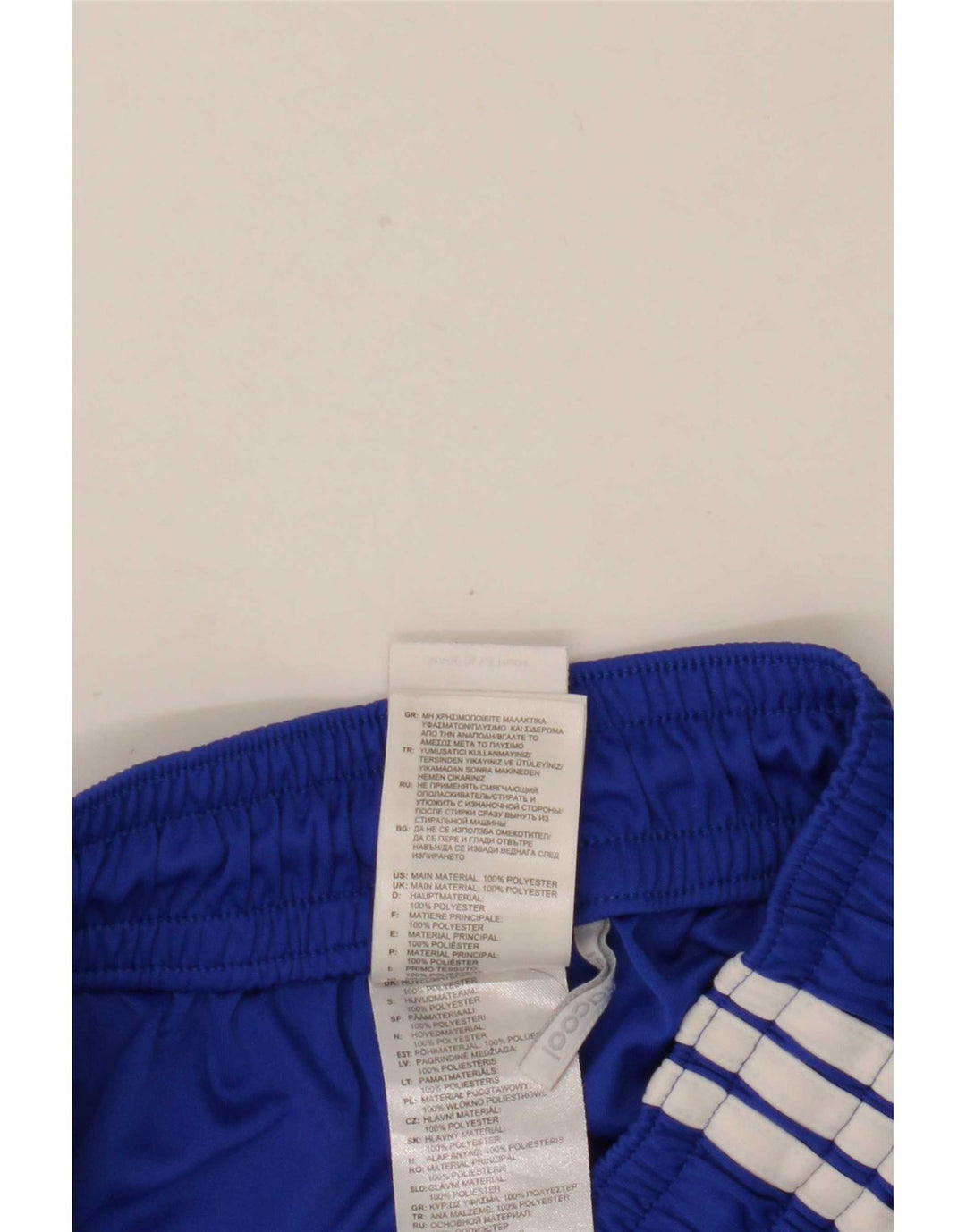 Męskie spodenki sportowe Adidas Climacool Graphic, małe, niebieskie, poliestrowe