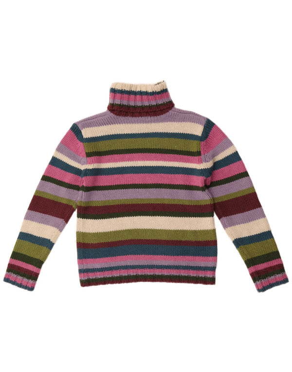 Sweter damski Zara Trafaluc z wywijanym dekoltem, UK 14, duży, wielokolorowy