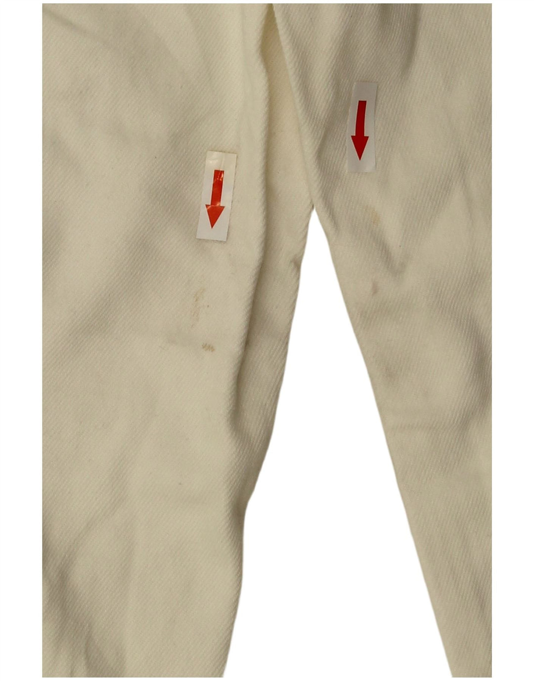 Damskie luźne dżinsy Zara z wysokim stanem EU 40 Medium W32 L27 Off White