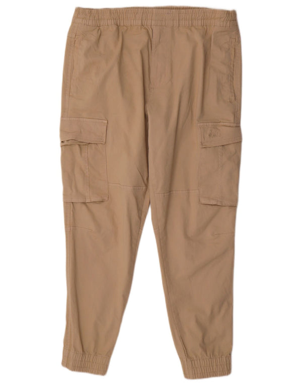 Męskie spodnie cargo Zara EU 44 Large W34 L29 Beżowa bawełna