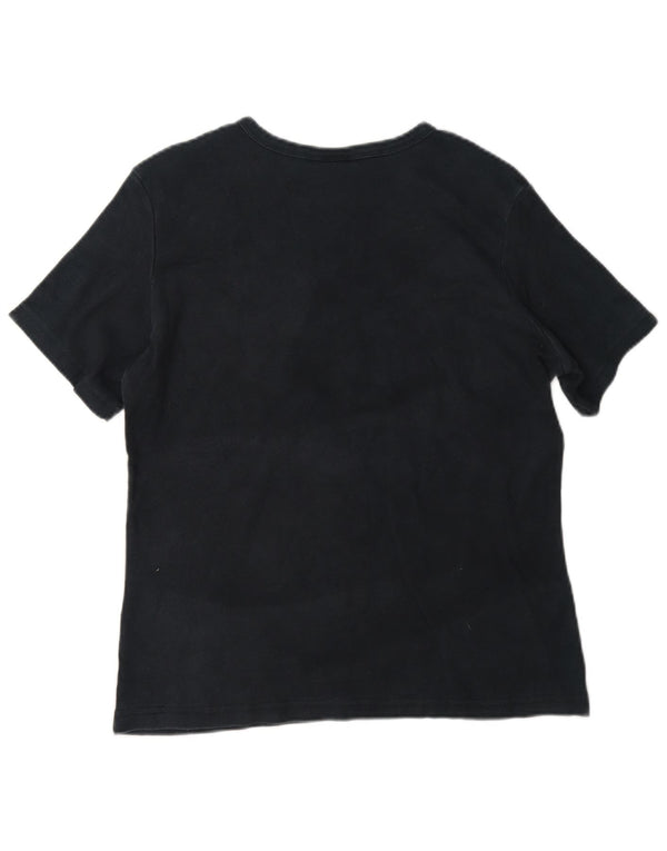 T-shirt damski Carhartt Top UK 16, duży, granatowy, bawełniany
