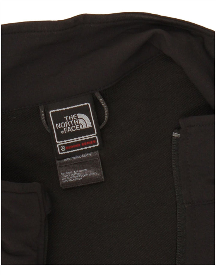 THE NORTH FACE Mens Sleeveless Tracksuit Top Jacket XL Black Nylon