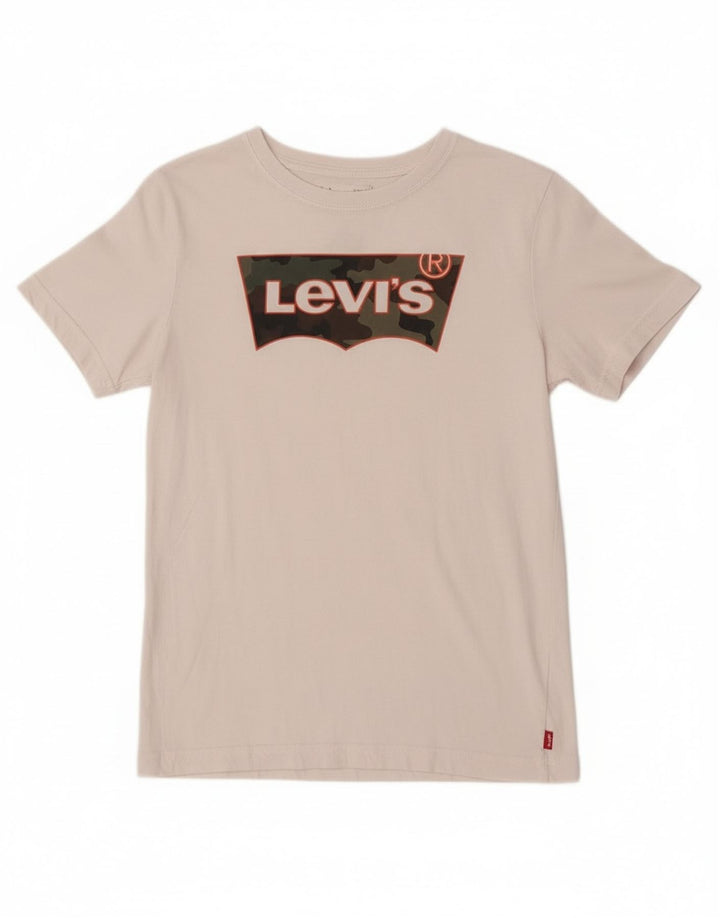 Koszulka chłopięca Levi's z grafiką, 11-12 lat, biała