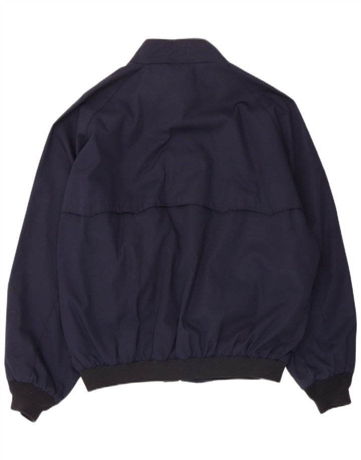 Męska kurtka bomber w stylu vintage UK 42 XL Granatowy poliester