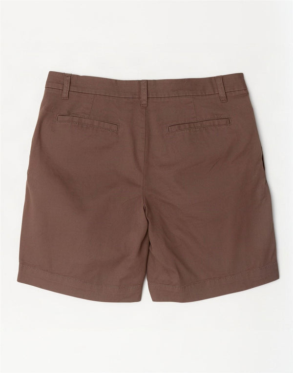 Marks & Spencer Damskie spodenki Chino UK 12 Medium W32 Brązowa bawełna