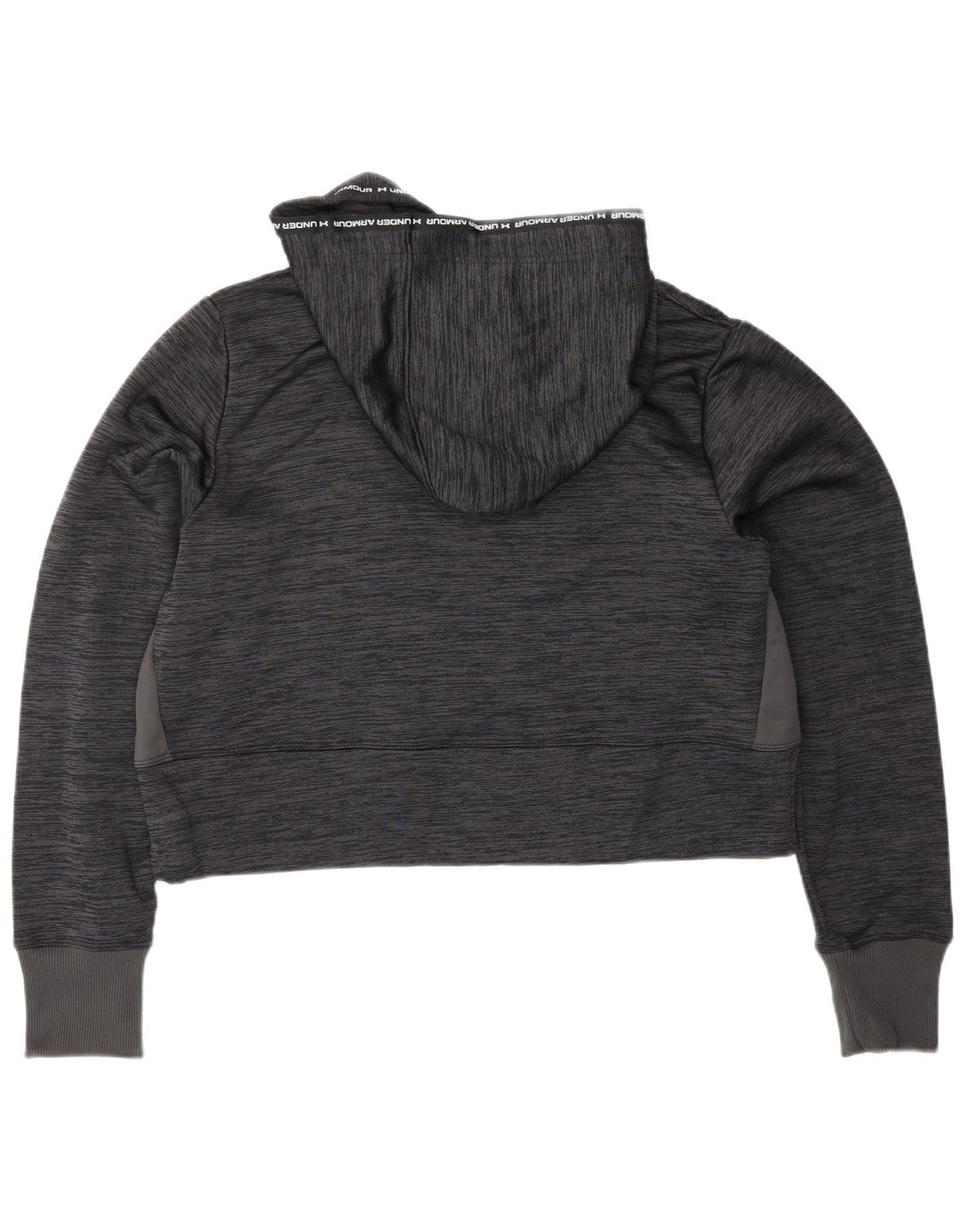 UNDER ARMOUR Damski sweter z kapturem, UK 14, średni szary, nakrapiany poliester
