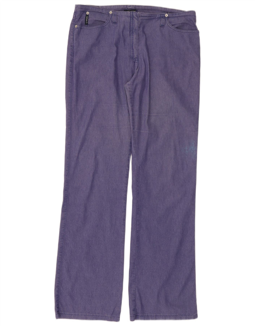 Damskie jeansy Bootcut Armani W32 L33 fioletowe