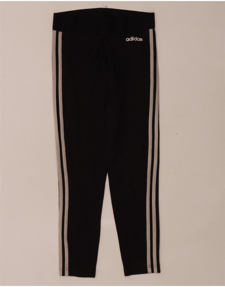 Legginsy Damskie Adidas UK 8 Małe Czarne Bawełniane