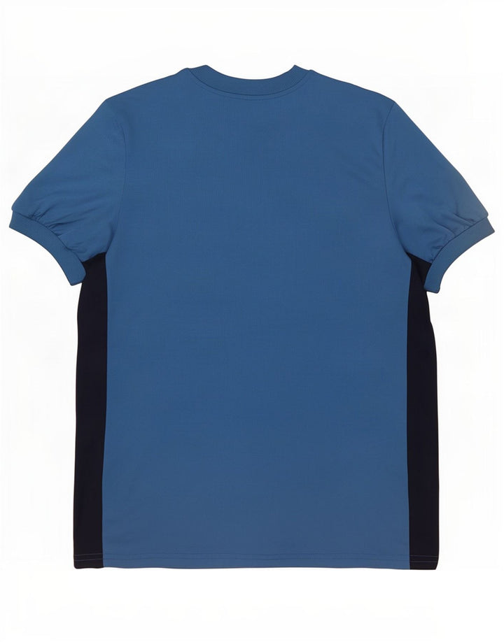 T-shirt damski Nike Top US 4/6, mały, niebieski, poliester z blokami kolorów