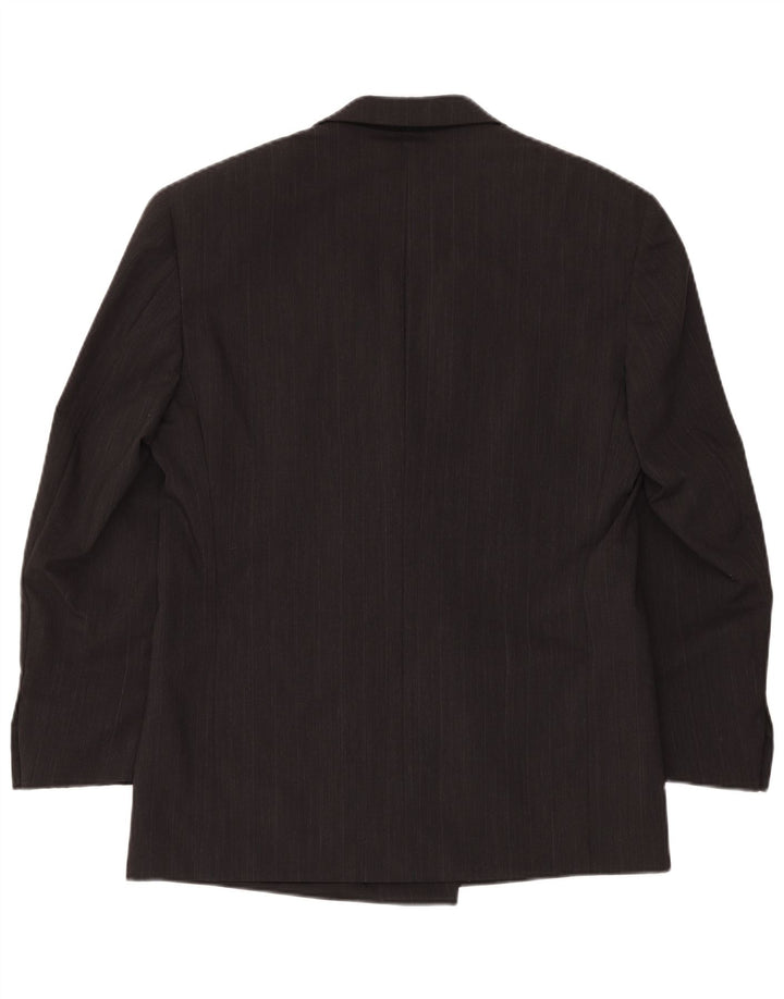 Męska marynarka MISSONI Uomo z podwójnymi piersiami IT 50, duże szare prążki