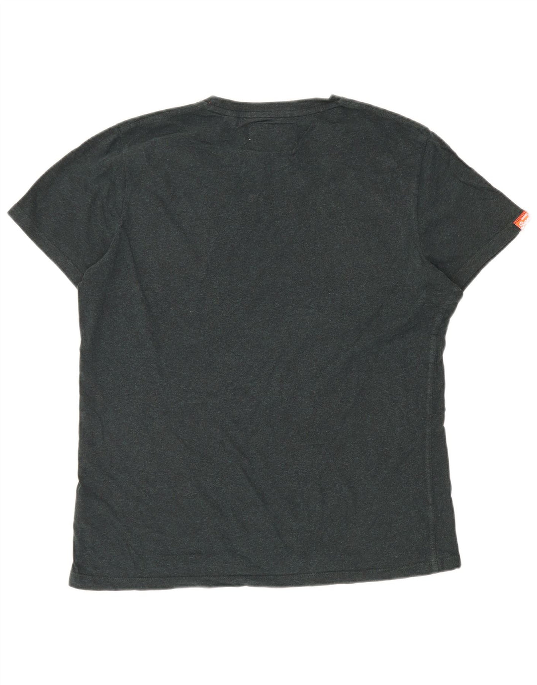 SUPERDRY Męski T-shirt Top 2XL Zielona bawełna