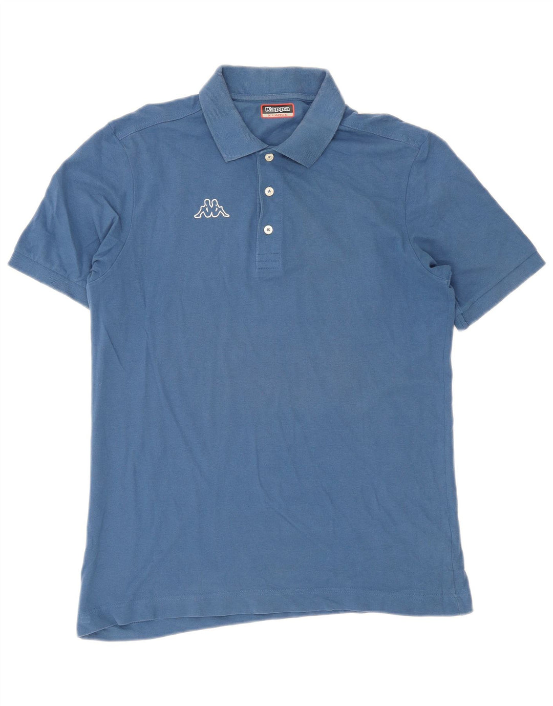 Męska koszulka polo Kappa XL, niebieska, bawełniana