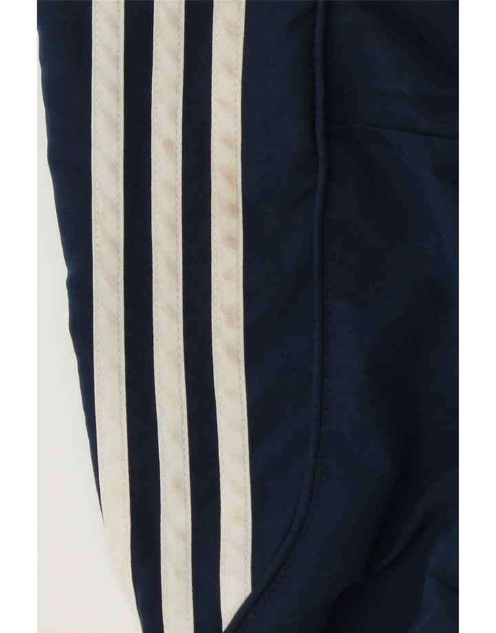 Męskie spodenki sportowe Adidas 2XL granatowe, poliestrowe