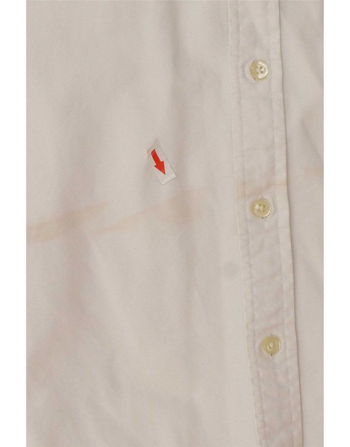 Koszula męska Ralph Lauren o dopasowanym kroju, mała, biała, bawełniana
