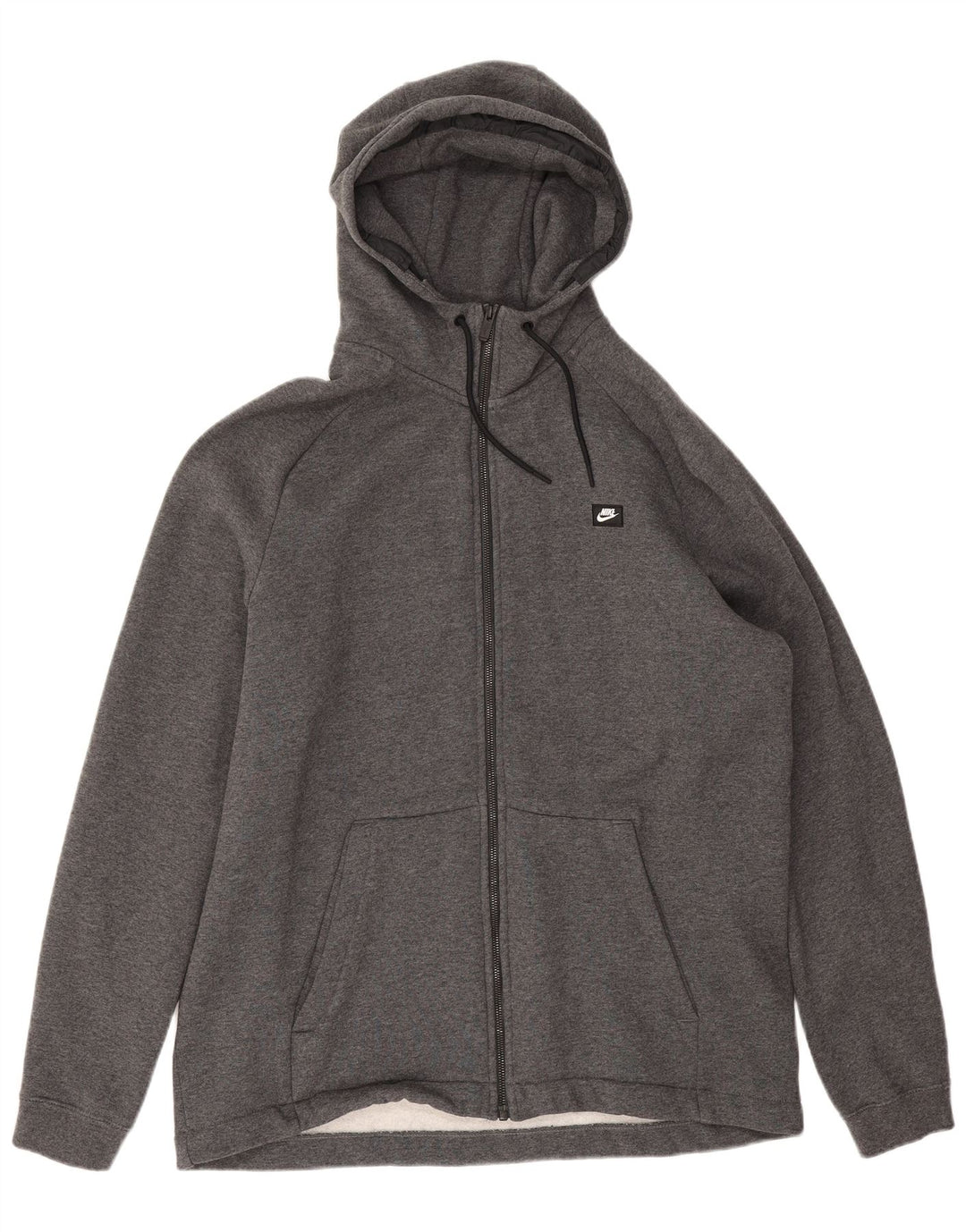Męski sweter z kapturem i zamkiem Nike 2XL w kolorze szarym