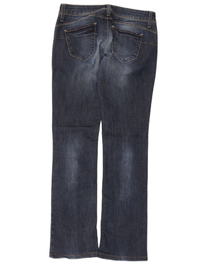 Damskie dżinsy Bootcut Benetton W28 L30 Niebieskie