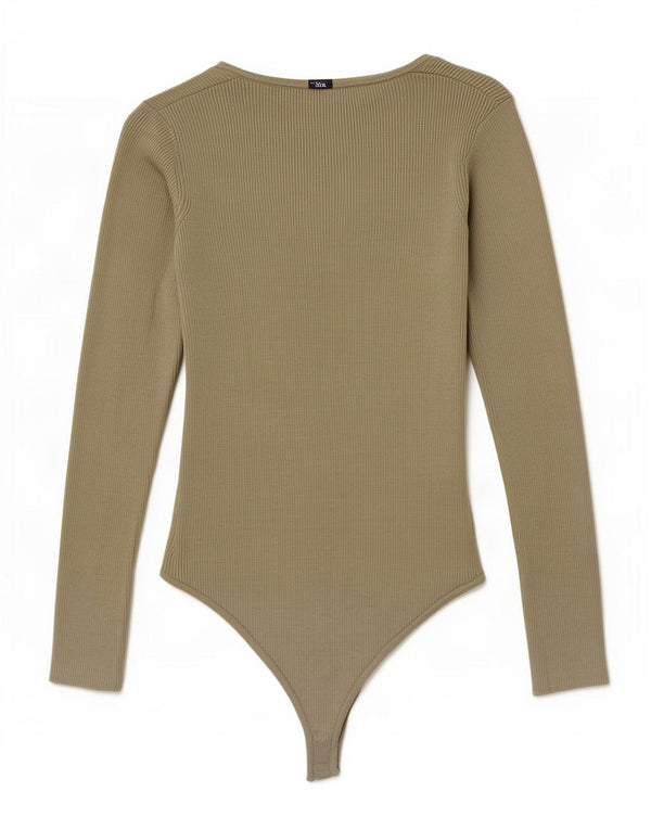 Body damskie Zara UK 8 Small Zielona wiskoza