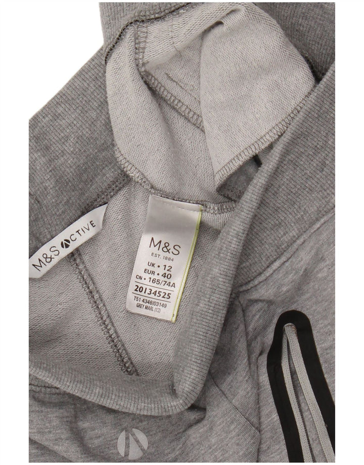 Damskie spodnie dresowe Marks & Spencer, UK 12, średnioszare, bawełniane