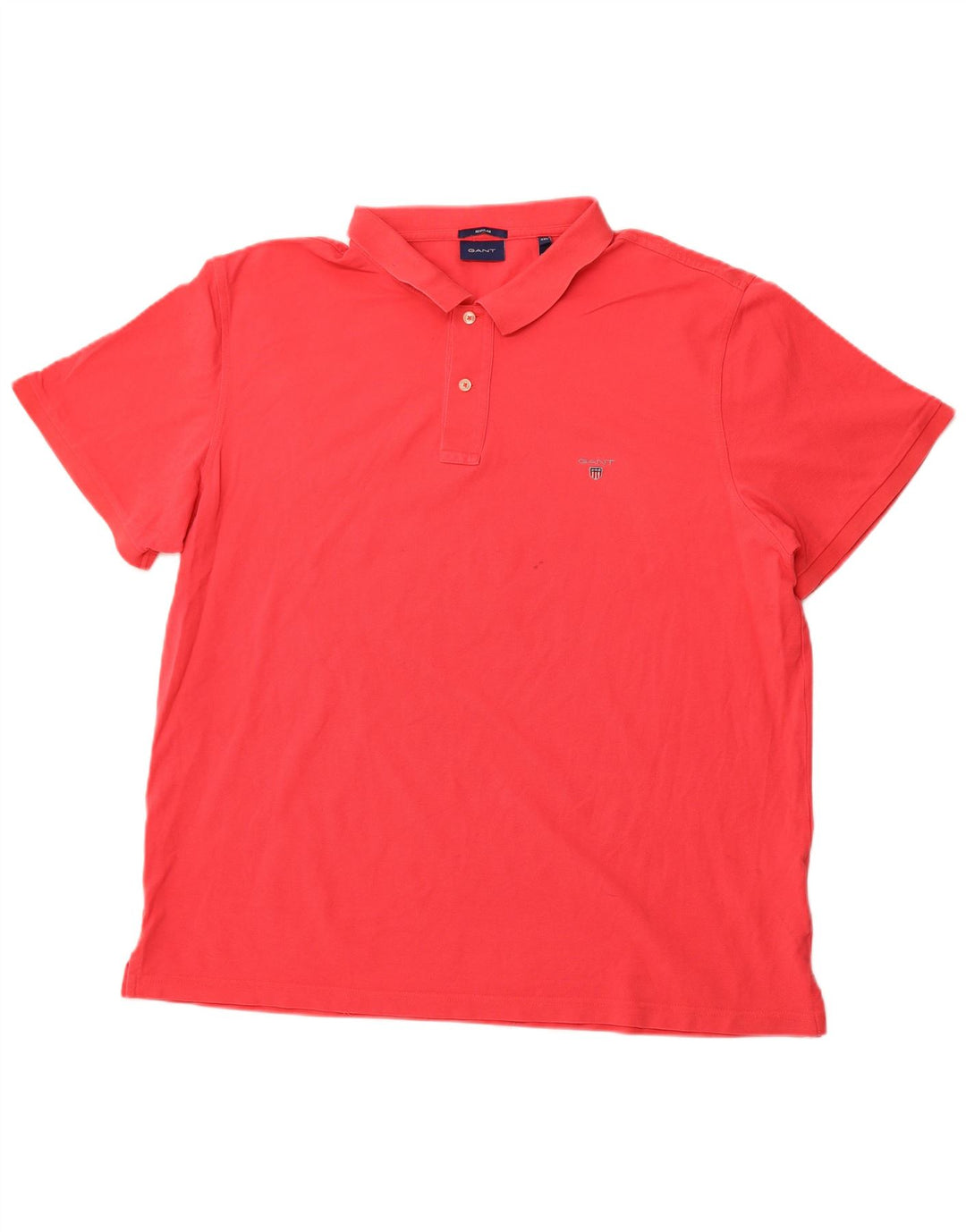 Męska koszulka polo GANT Regular 4XL, czerwona, bawełniana