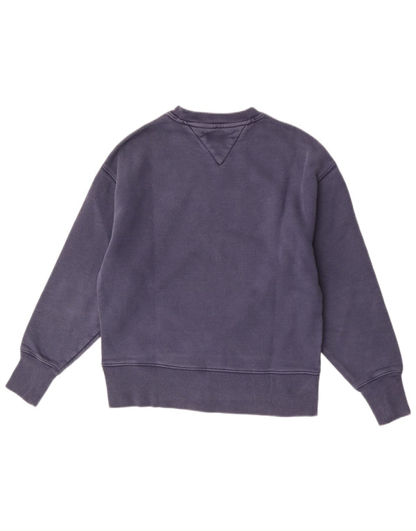 Damska bluza oversize Tommy Hilfiger Graphic UK 6 XS granatowa