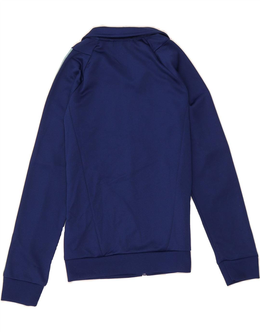 ADIDAS Boys Tracksuit Top Jacket 9-10 Years Navy Blue Polyester Vintage Adidas and Second-Hand Adidas from Messina Hembry 