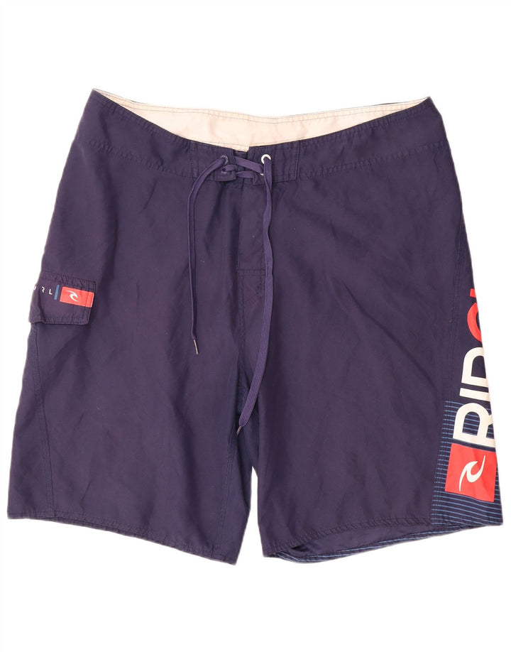 Męskie spodenki kąpielowe Rip Curl Graphic XL granatowe, poliestrowe