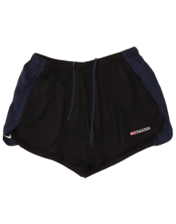 Damskie spodenki sportowe Nike Dri Fit UK 12, poliester w kolorze średniej czerni