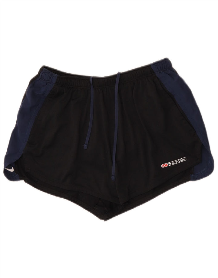 Damskie spodenki sportowe Nike Dri Fit UK 12, poliester w kolorze średniej czerni