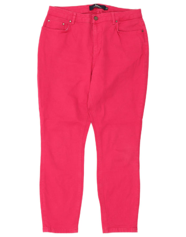 Boden Damskie Skinny Jeans UK 14 Large W32 L26 Różowa bawełna