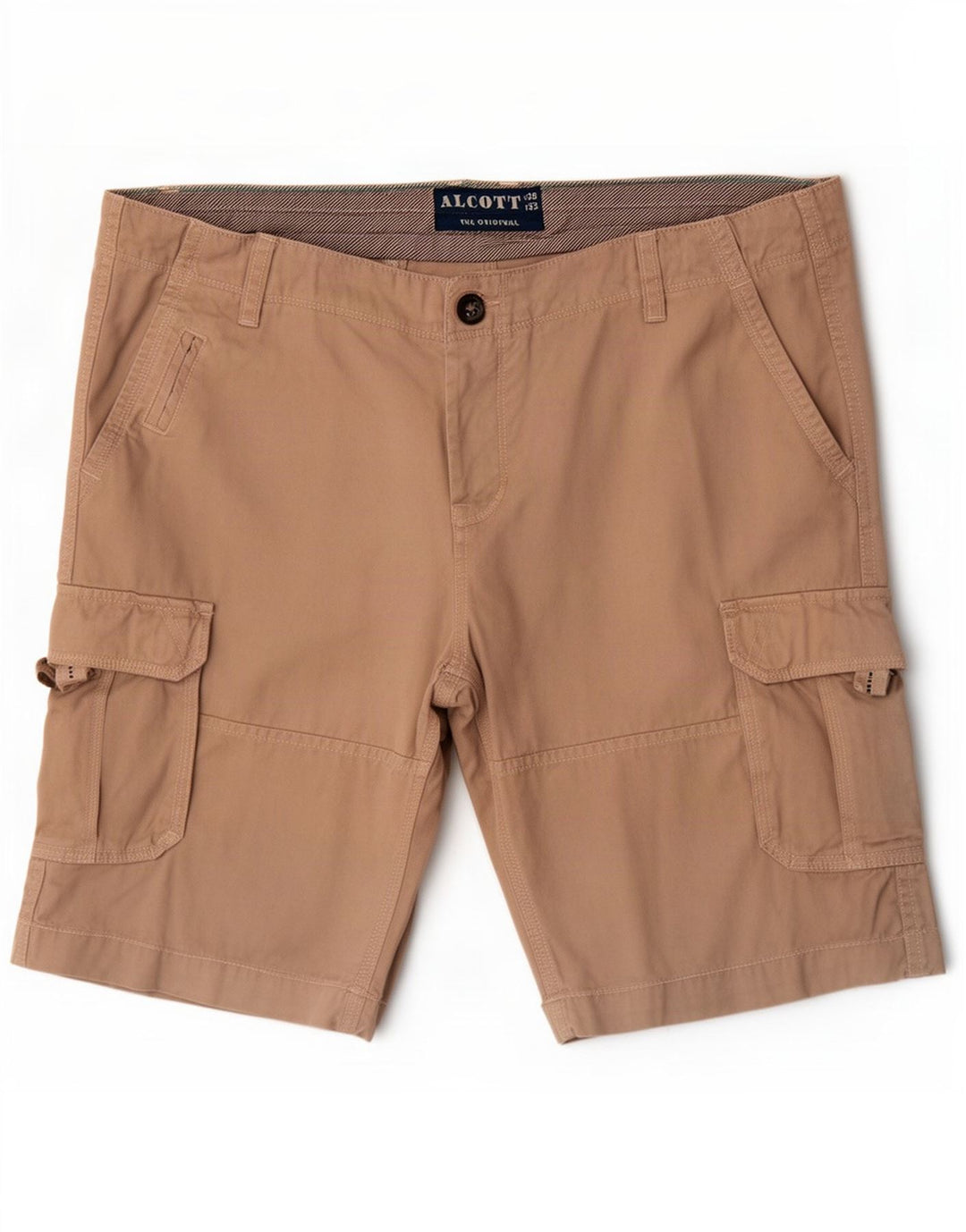 Męskie spodenki cargo Alcott W38 XL, beżowa bawełna