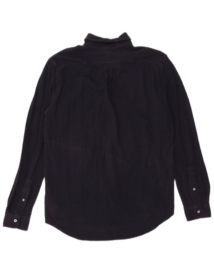 Koszula męska Ralph Lauren, średnia, granatowa, bawełniana